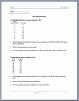 Trendlines Worksheet